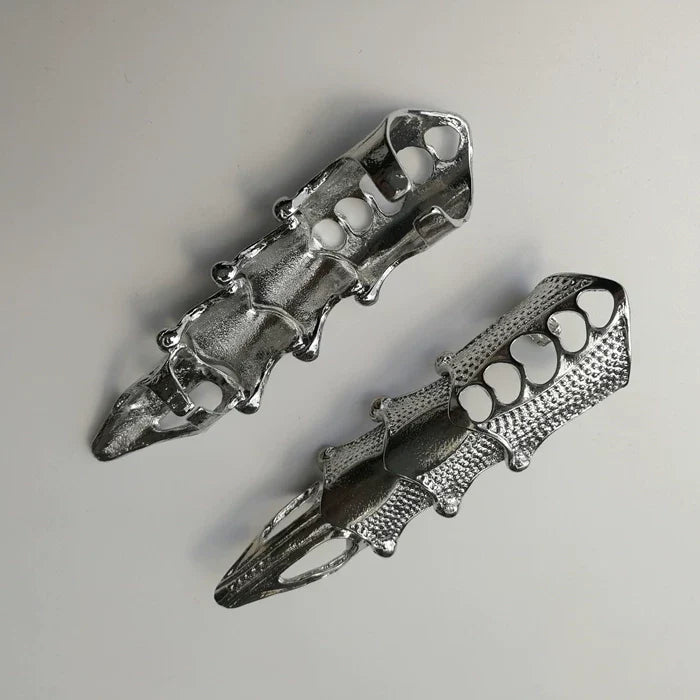 Steel Fang Knuckle Ring