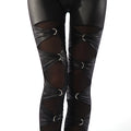 Obsidian Ring Gothic Leggings