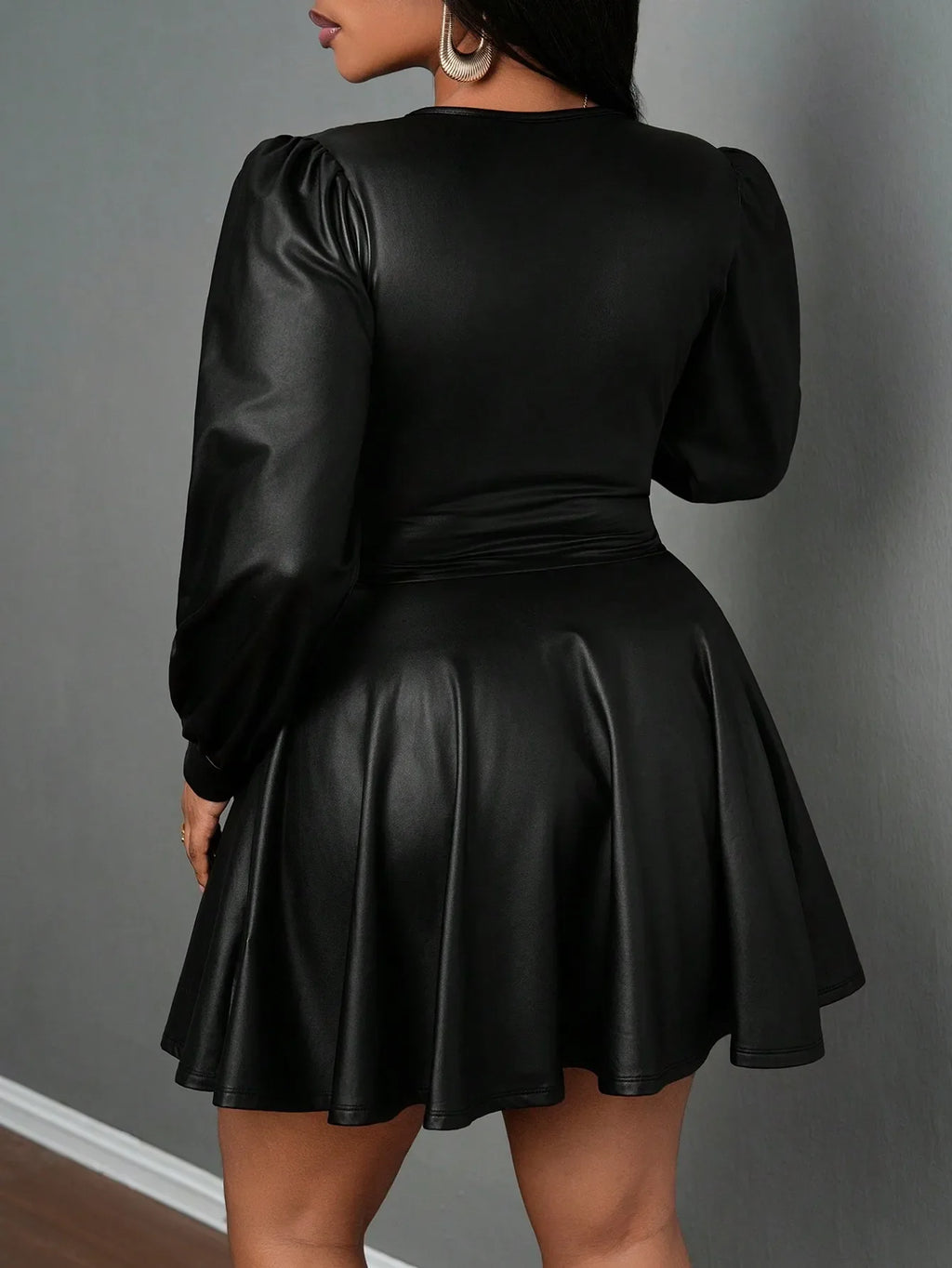 Midnight Allure Plus Size Dress