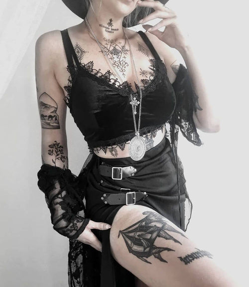 Devil Gothic Top