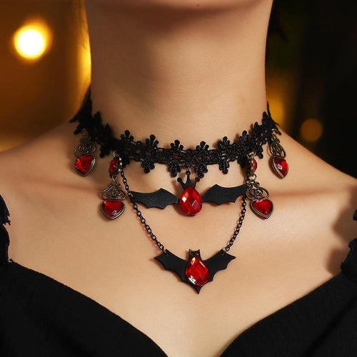 Dreaming Bat Necklace