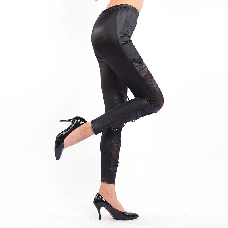 Obsidian Ring Gothic Leggings
