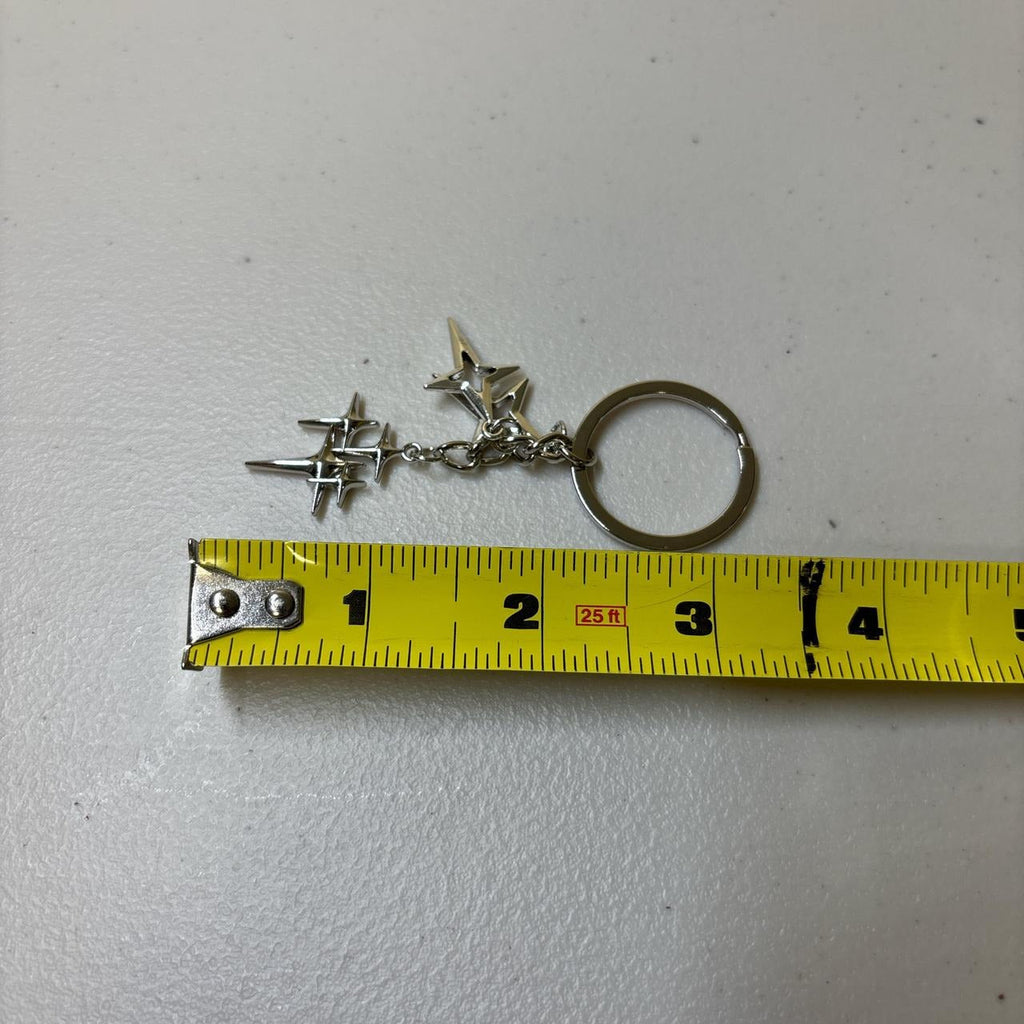 0674 - Y2K Stars Charms Keychain
