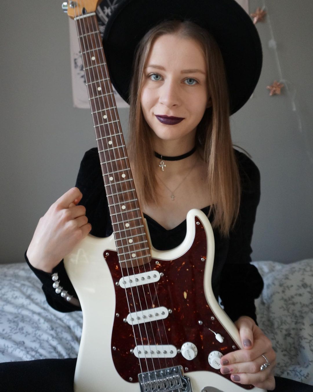Long Sleeve Velvet Dress