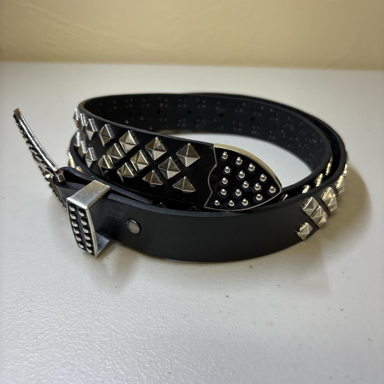 Rivet Nails Studded Belt