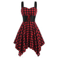 Red & Black Gothic Dress