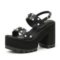 Retro Pearl Sandals