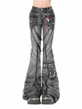 Ashen Utility Gothic Flare Jeans
