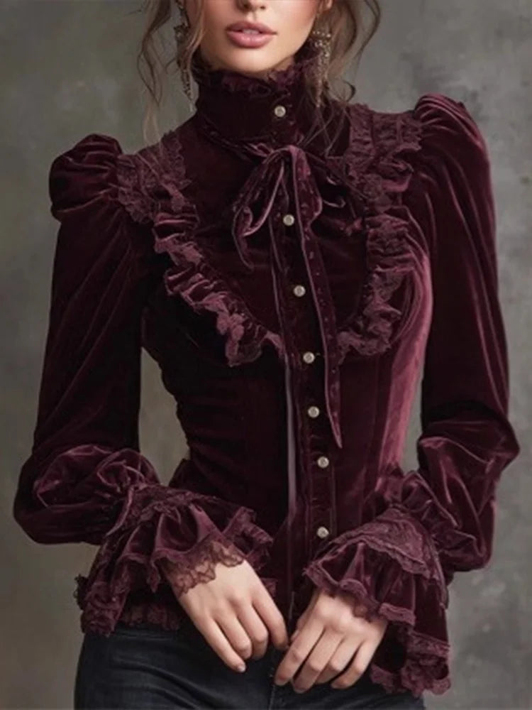Nocturne Victorian Blouse