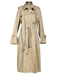 Women's Casual Trench Coat Khaki