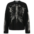 Ribcage Shadow Gothic Long Sleeve Top