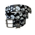 0668 - All Over Print Skull Belt